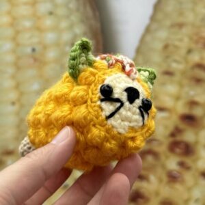 Elote Cat - Corn Cat Crochet Pattern