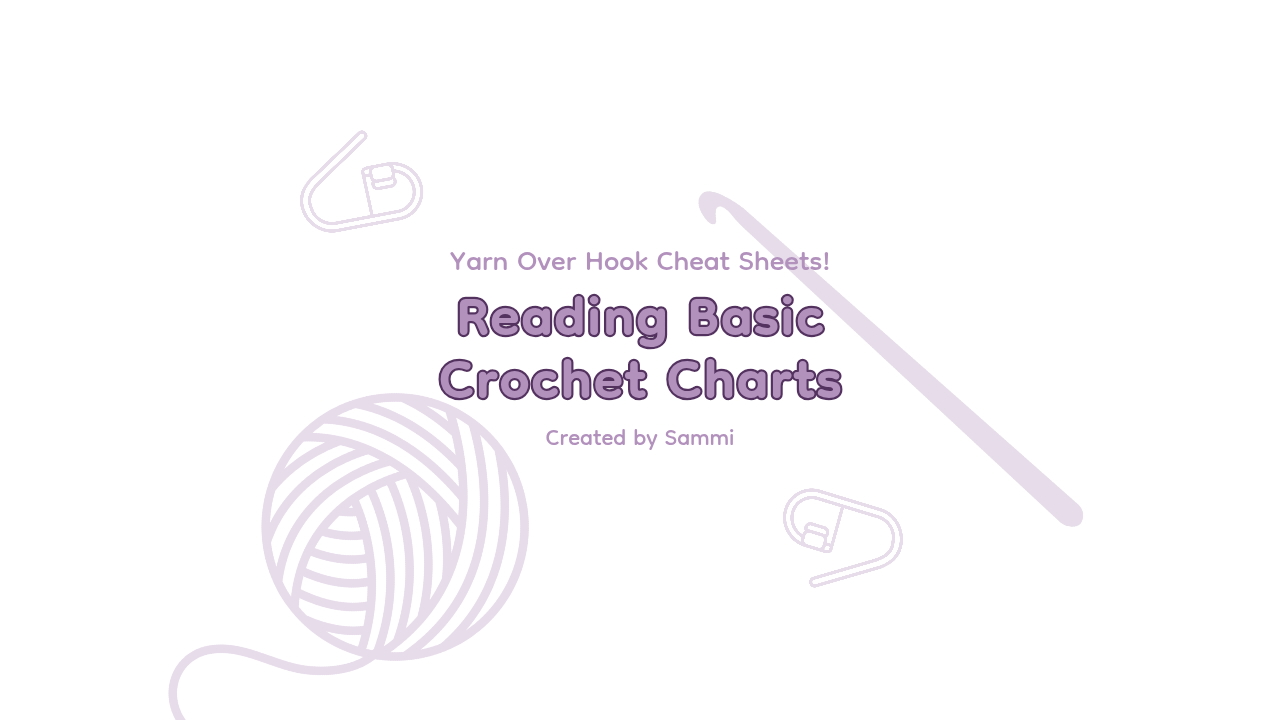 crochet chart cheat sheet